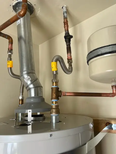 Water heater installation and plumbing repair in Steelmantown
